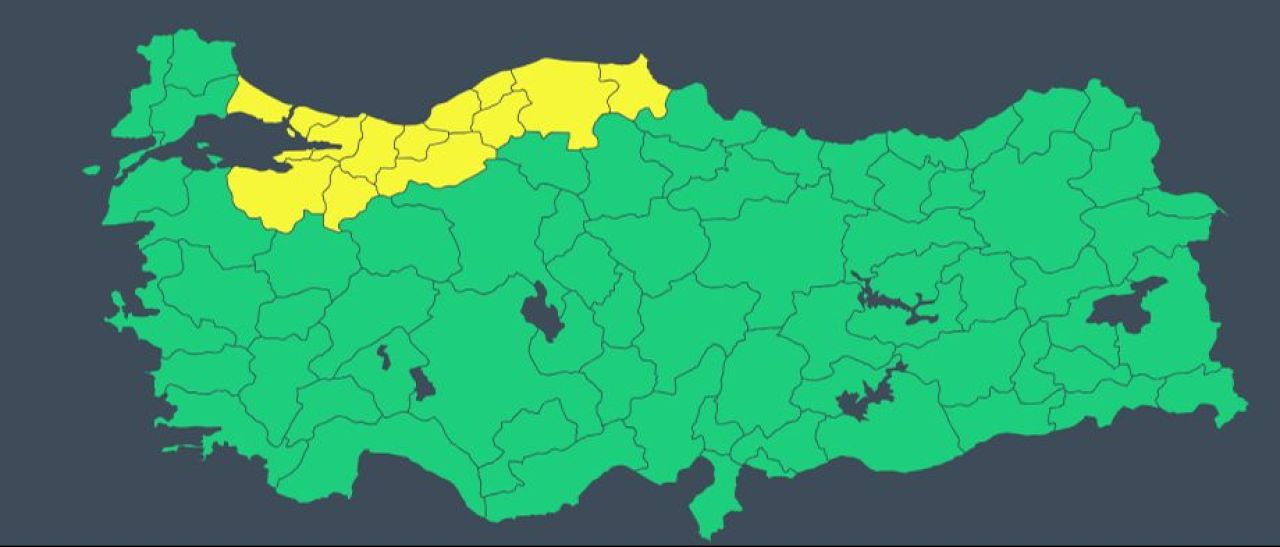 Meteoroloji 30 Eylül 2024 hava durumu raporunu yayımladı: İstanbul dahil 13 ilde sarı alarm! Sıcaklıklar birden düşüyor, şiddetli sağanak geliyor - 3. Resim