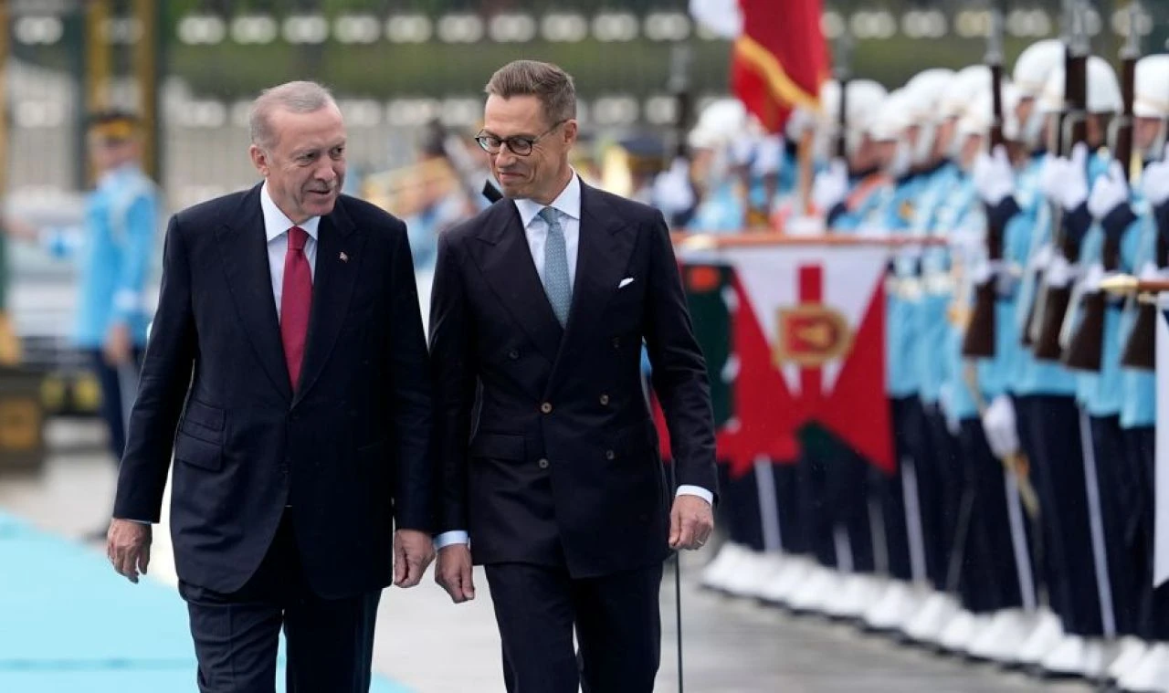 Finlandiya Cumhurbaşkanı Ankara'da törenle karşılandı! Gözler iki ülke arasındaki anlaşmalarda  - 1. Resim