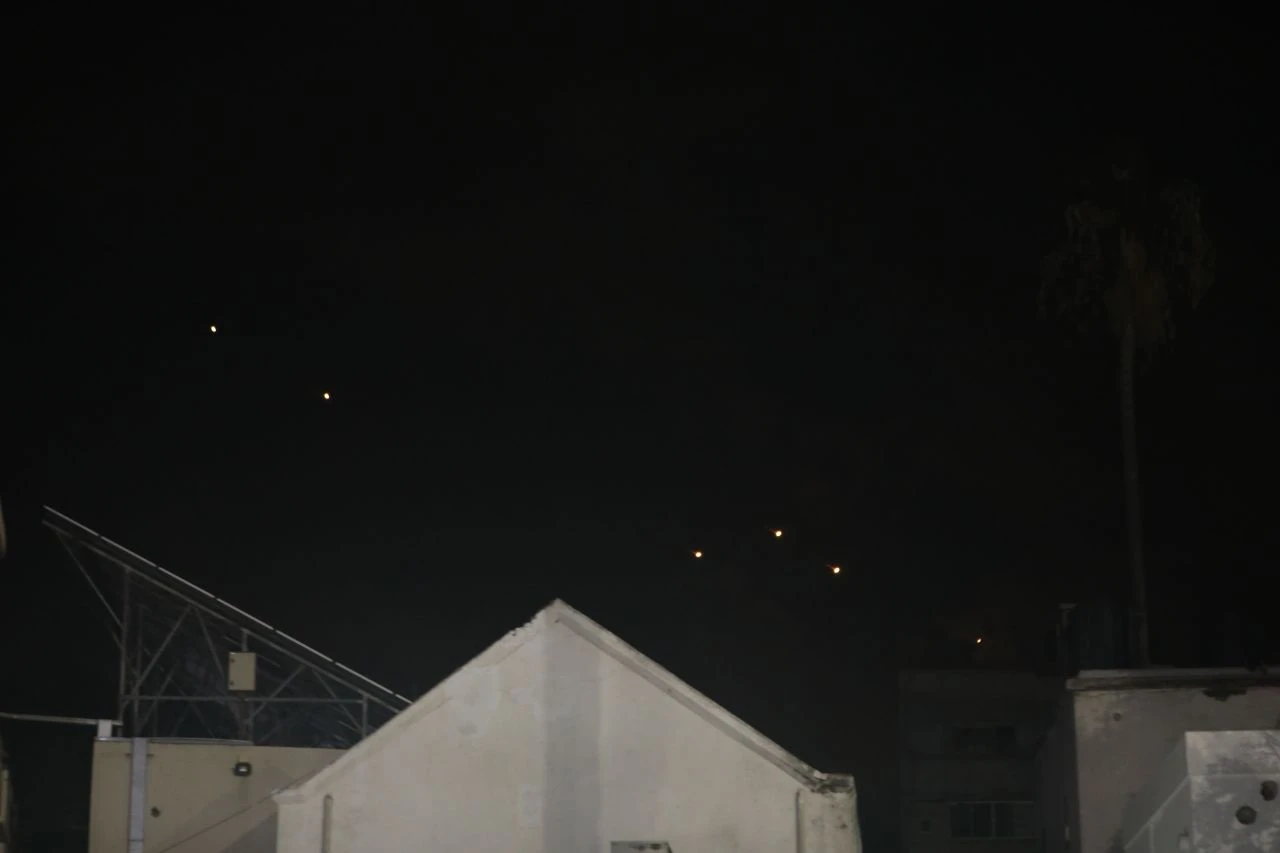 İran füzelerini gökyüzünde gören Gazze halkında umut ve sevinç bir arada!