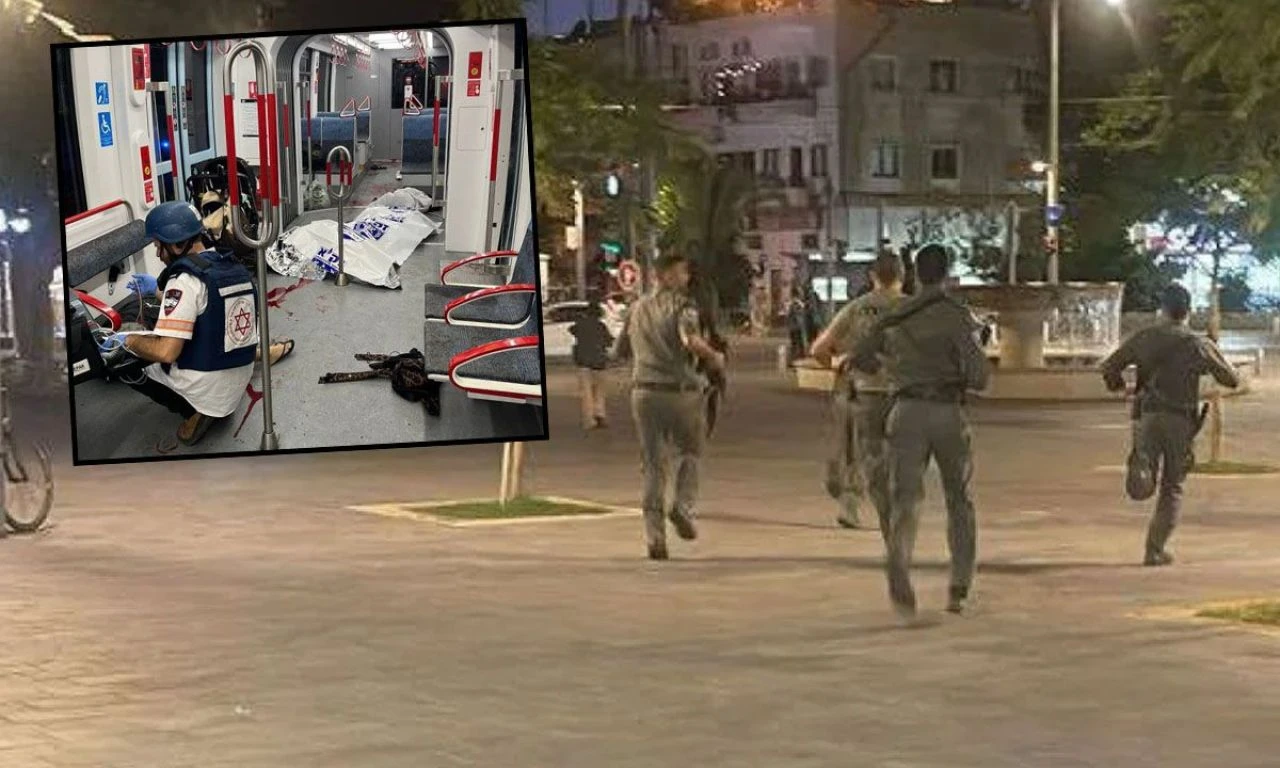 Tel Aviv'de füzelerle eş zamanlı metro saldırısı: Çok sayıda ölü ve yaralı var
