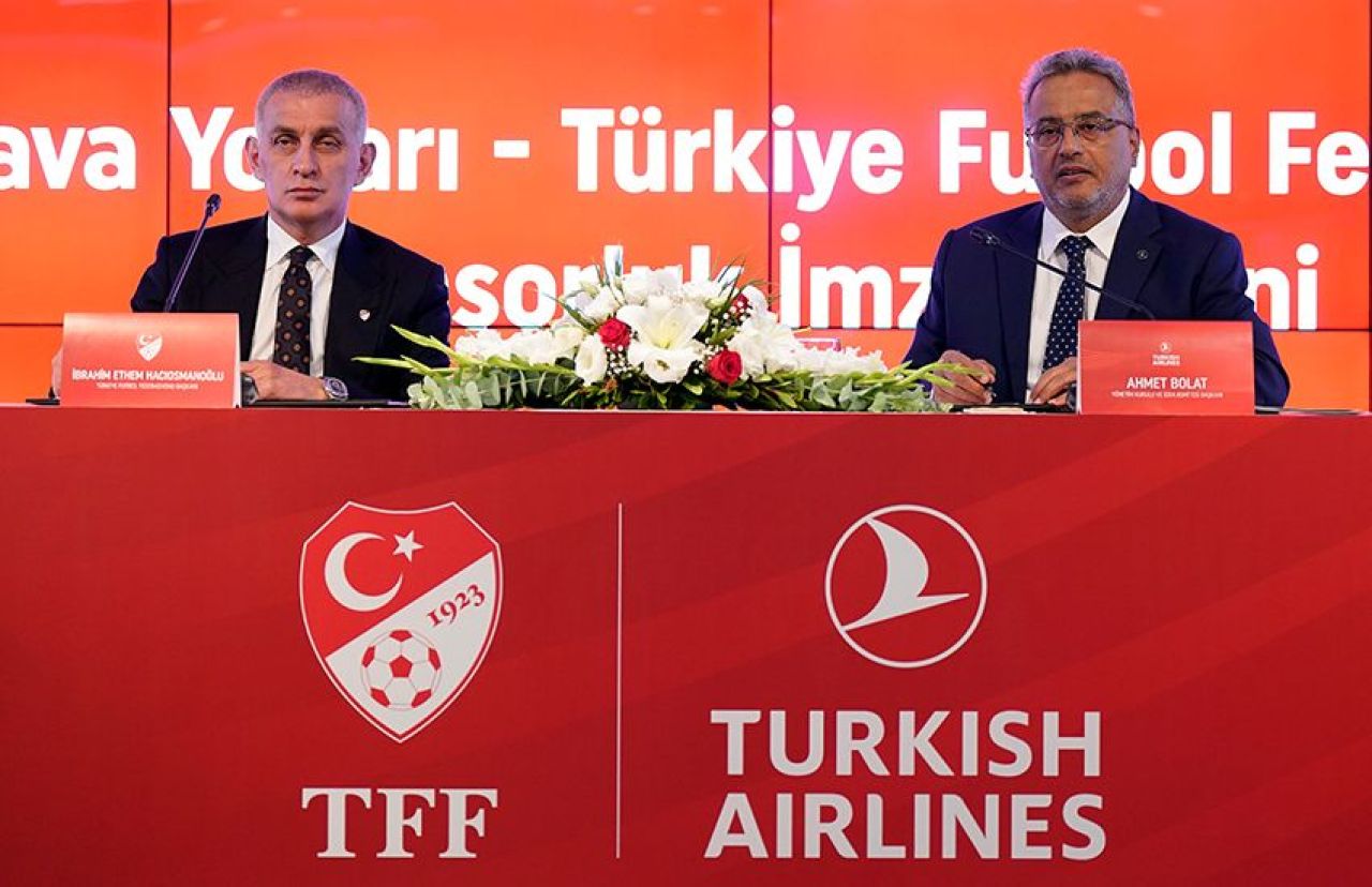 THY ile TFF arasında sponsorluk anlaşması - 1. Resim