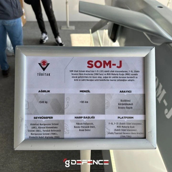 F-35 için tasarlanmıştı! SOM-J Seyir Füzesi, TEKNOFEST Adana'da sergilendi - 3. Resim