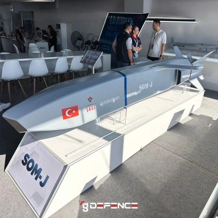 F-35 için tasarlanmıştı! SOM-J Seyir Füzesi, TEKNOFEST Adana'da sergilendi - 2. Resim