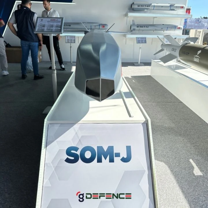 F-35 için tasarlanmıştı! SOM-J Seyir Füzesi, TEKNOFEST Adana'da sergilendi - 1. Resim