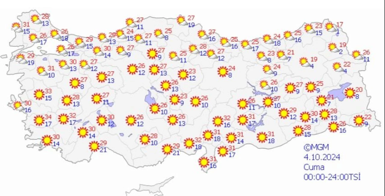 Meteoroloji yeni uyarı haritasını yayımladı: Bu gece birden değişecek! Hava durumuna bakmadan çıkmayın! - 2. Resim
