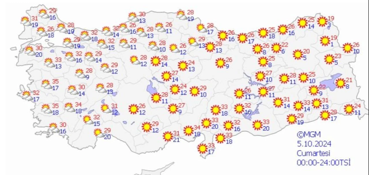 Meteoroloji yeni uyarı haritasını yayımladı: Bu gece birden değişecek! Hava durumuna bakmadan çıkmayın! - 3. Resim