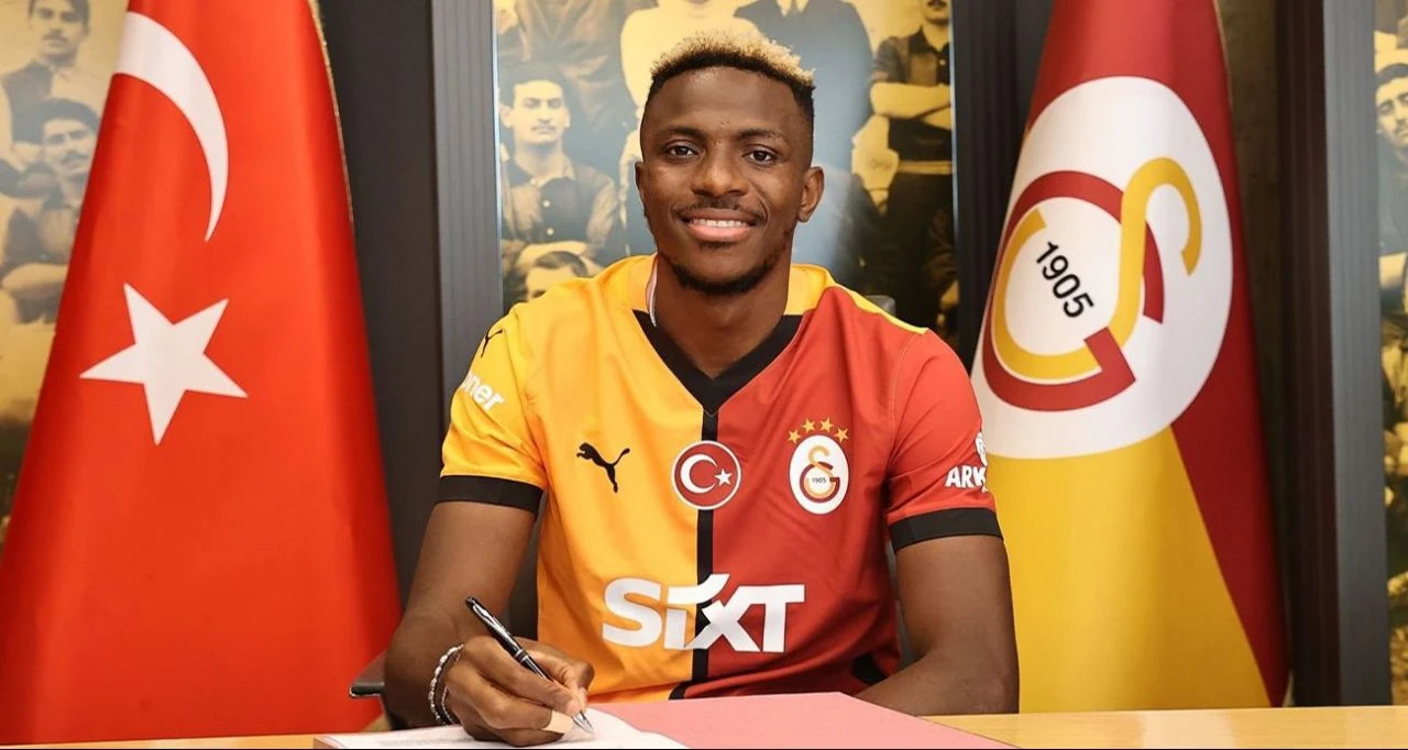 Osimhen sakatlığı nedeniyle Galatasaray'ın Avrupa maçında oynamayacak