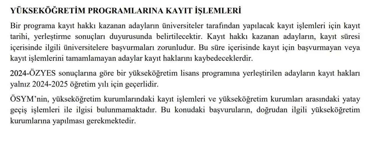 ÖZYES BESYO tercih tarihleri 2 - 7 Ekim oldu, başvurular ÖSYM üzerinden olacak - 1. Resim