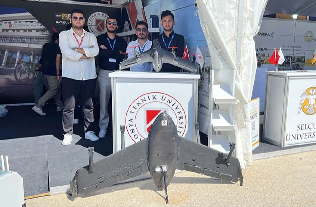 Üniversite öğrencilerinden yapay zekalı İHA: Göğebakan, TEKNOFEST'te yer aldı - 1. Resim