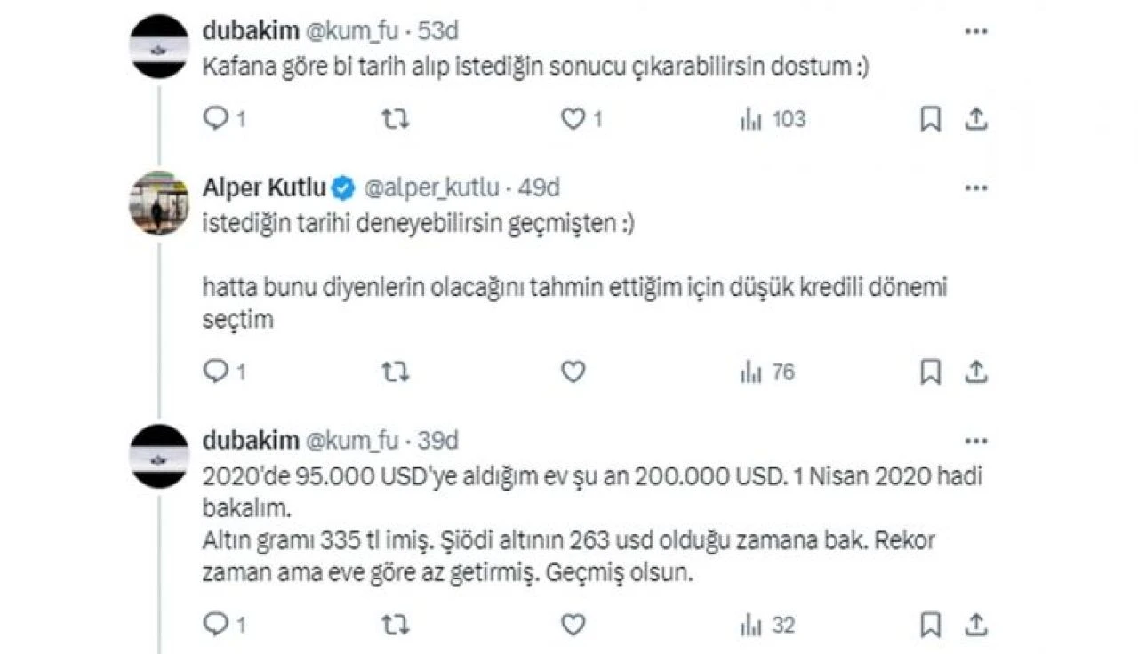 Emlak ilanını paylaştı konut fiyatlarının düştüğünü iddia etti! Konut fiyatlarında altın hesabı kafaları karıştırdı - 2. Resim