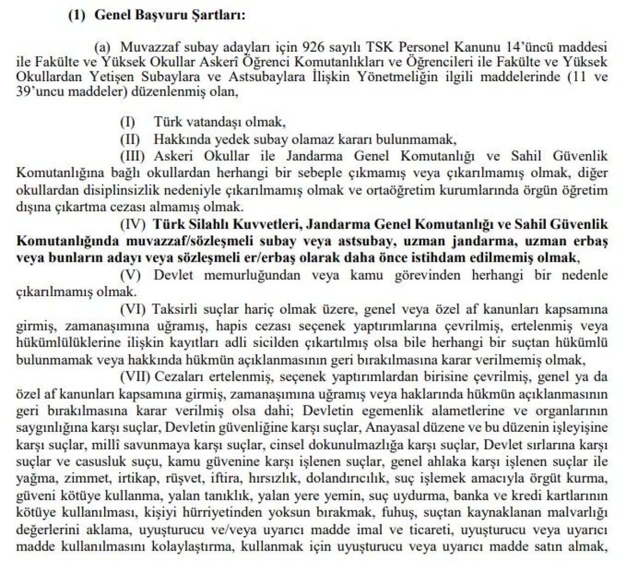 MSB muvazzaf subay adayı temini başvurularının biteceği tarihi ve sınav ücretini duyurdu - 1. Resim