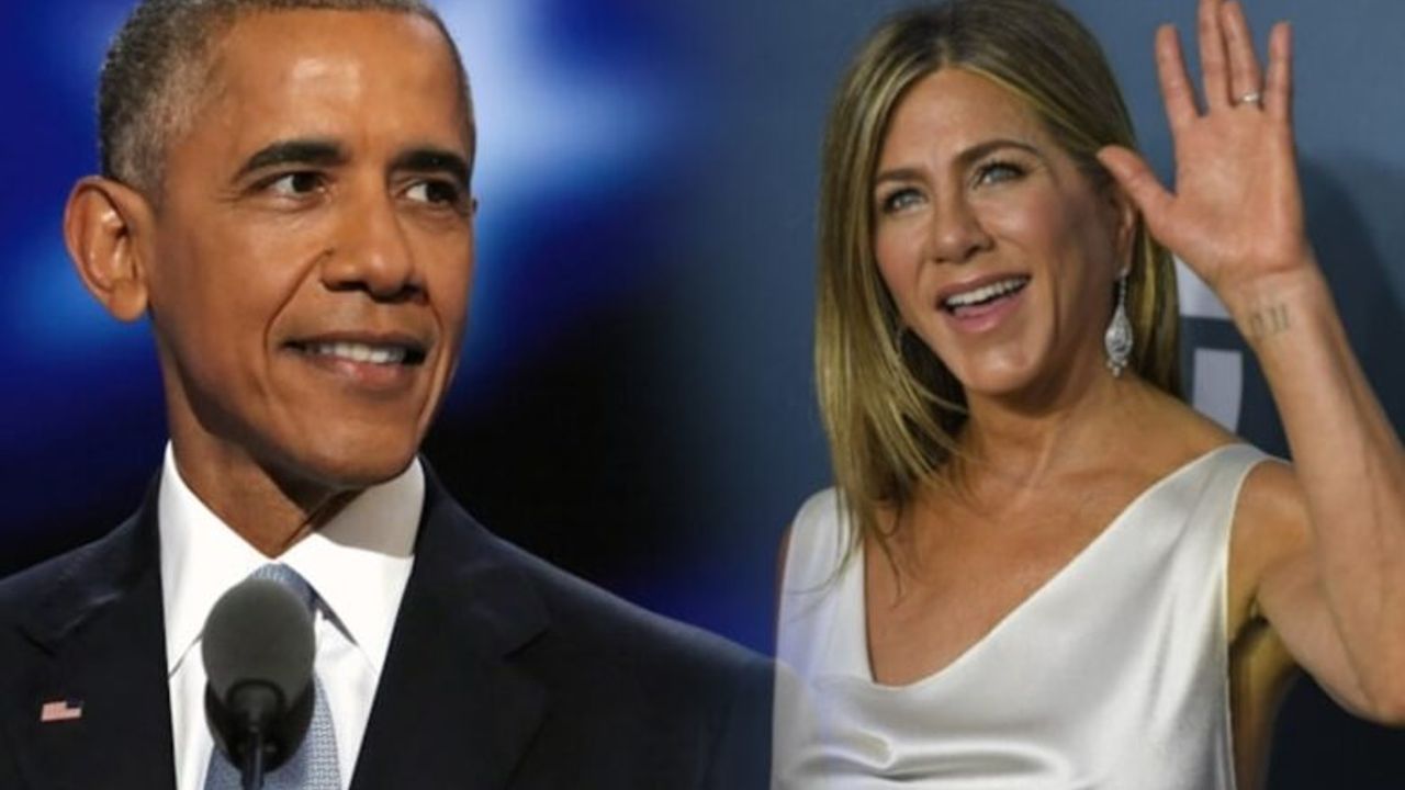 Jennifer Aniston  Barack Obama ile ilgili aşk iddialarına cevap verdi: &#039;Onunla sadece bir kez tanıştım&#039;