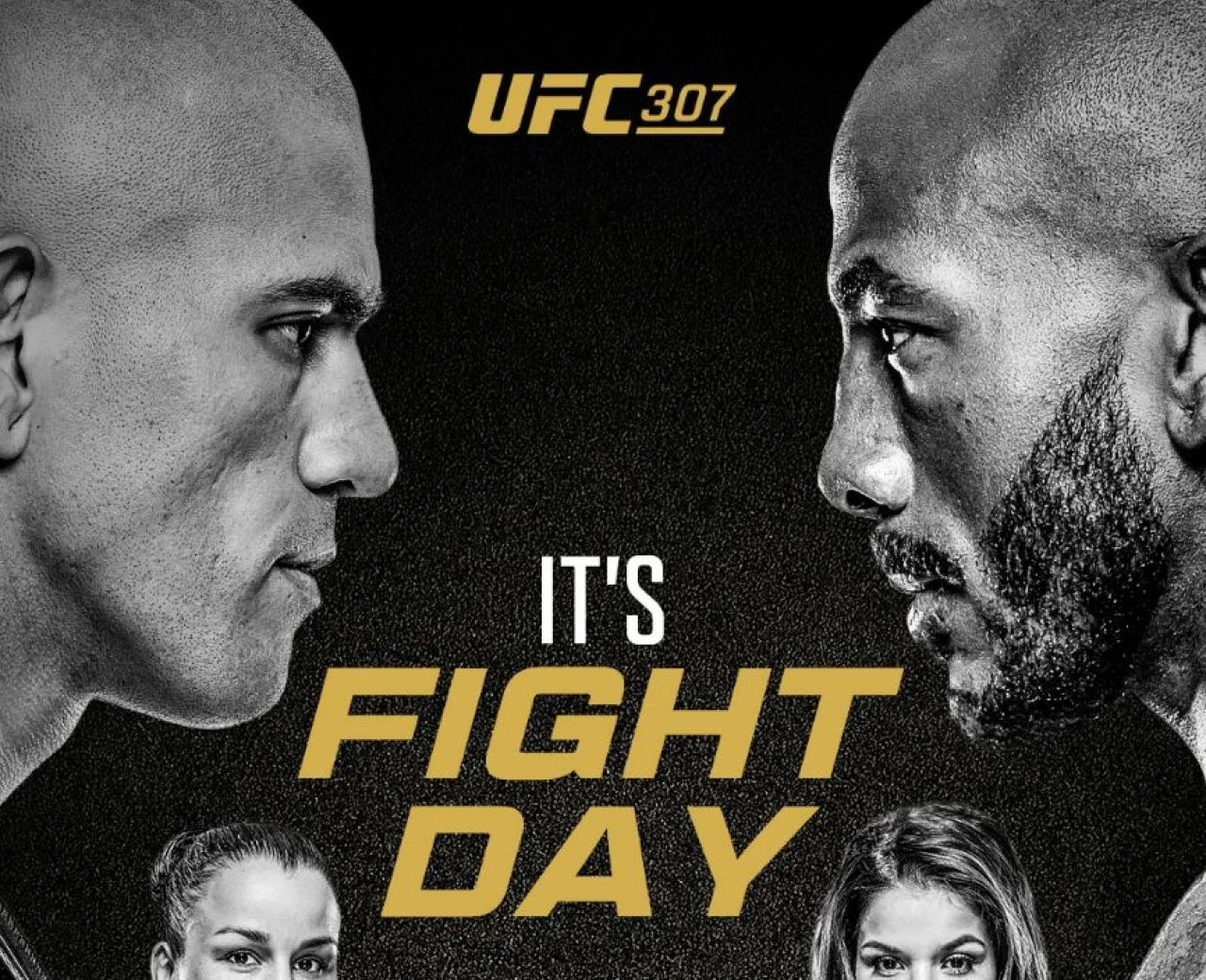 UFC 307 dövüş karşılaşmasına kısa süre kaldı - 1. Resim