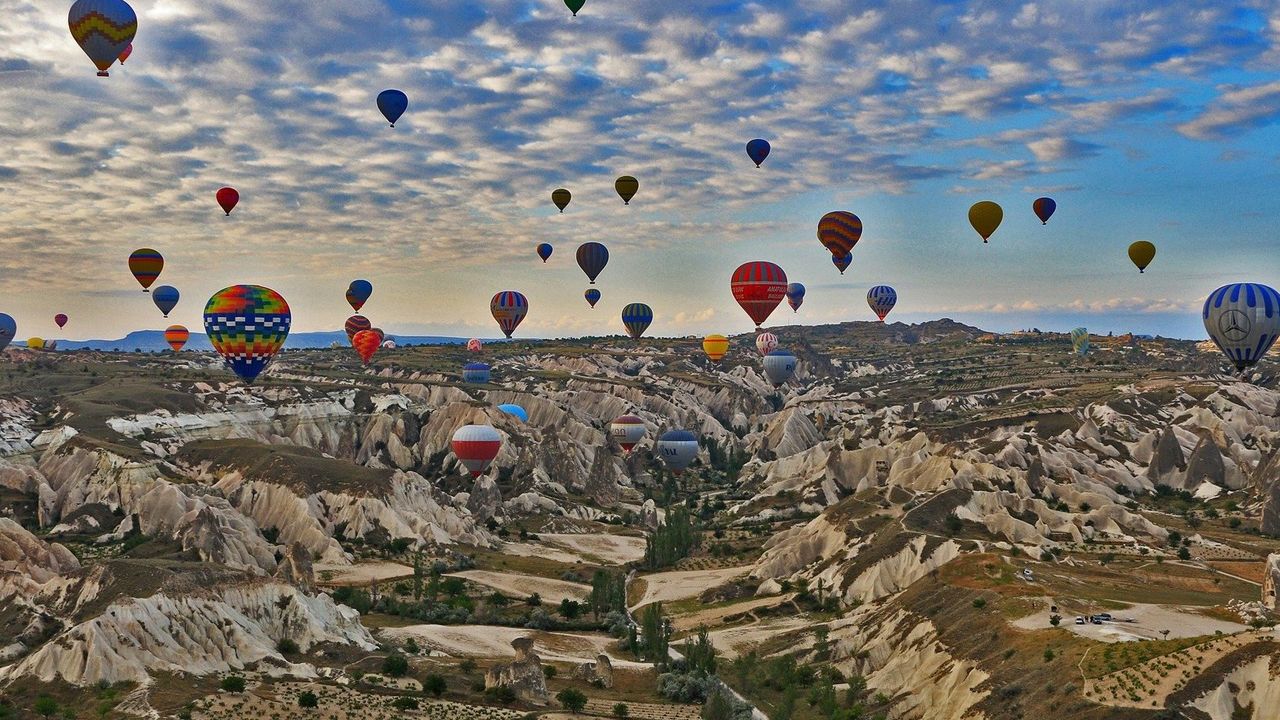 Yılın ilk dokuz ayında  9 ayda 32 bin 445 balon havalandı