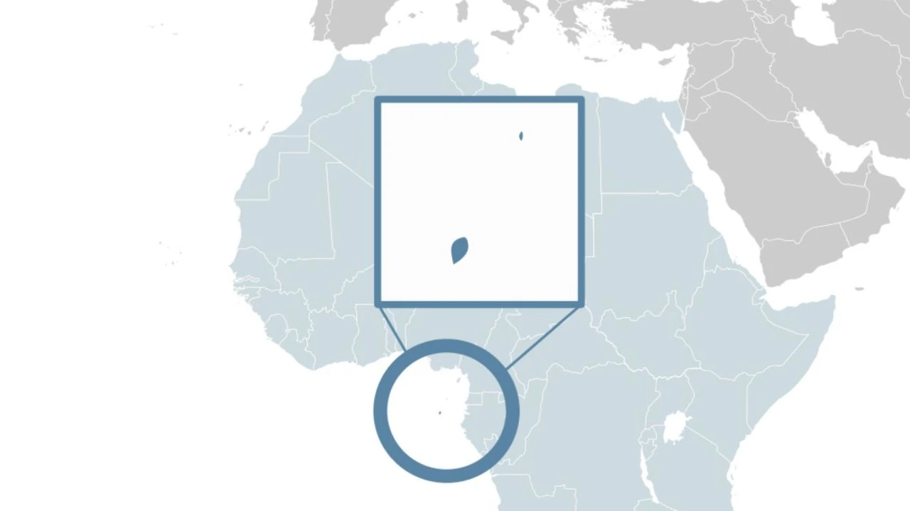 Sao Tome ve Principe Demokratik Cumhuriyeti Gine Körfezi yakınlarında yer alıyor