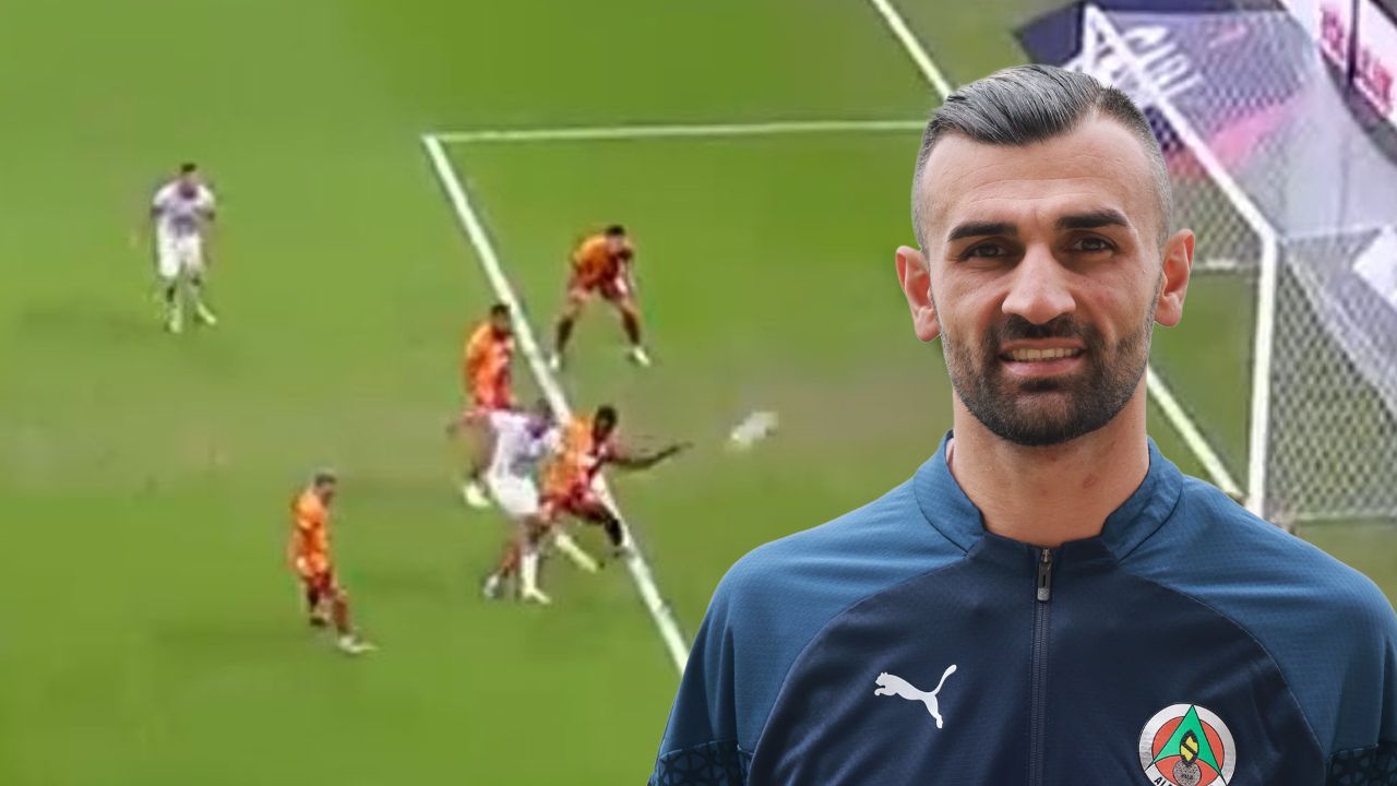 Serdar Dursun Galatasaray maçında kaçırdığı golü taraftara değerlendirdi! 