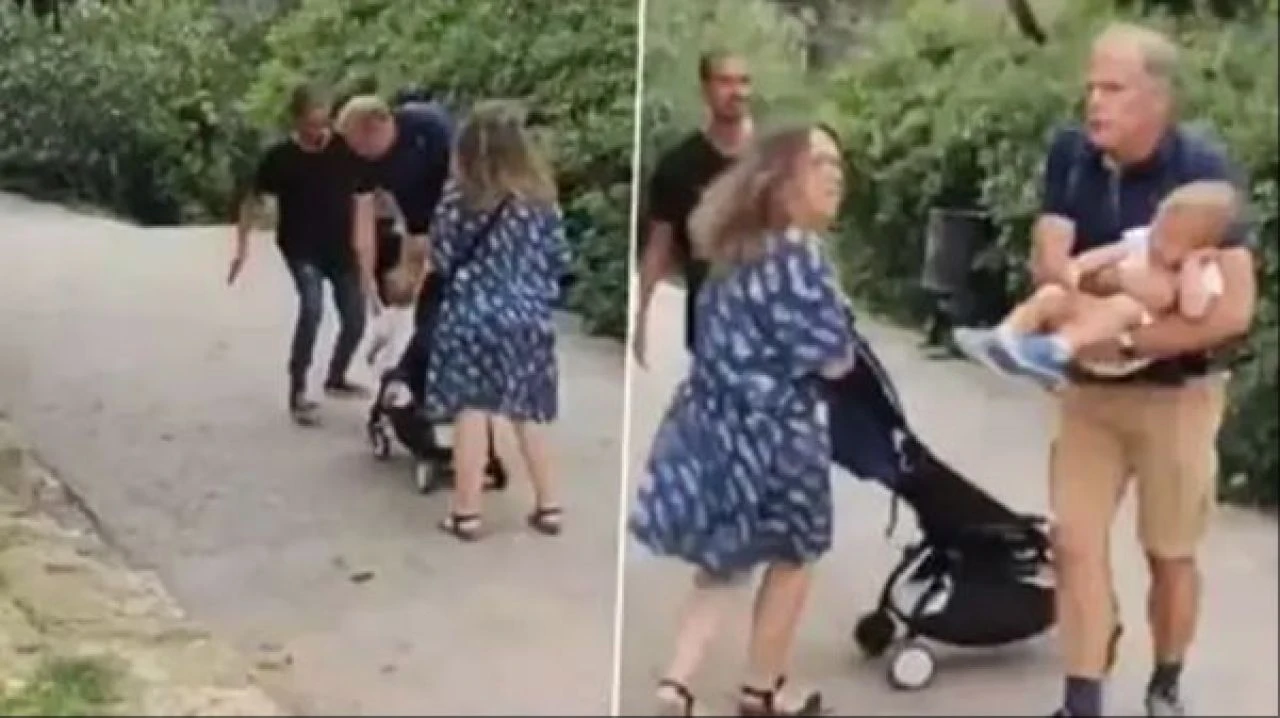 Bir yaşındaki çocuğa akılalmaz saldırı! Saldırgan turist böyle yakalandı - 4. Resim
