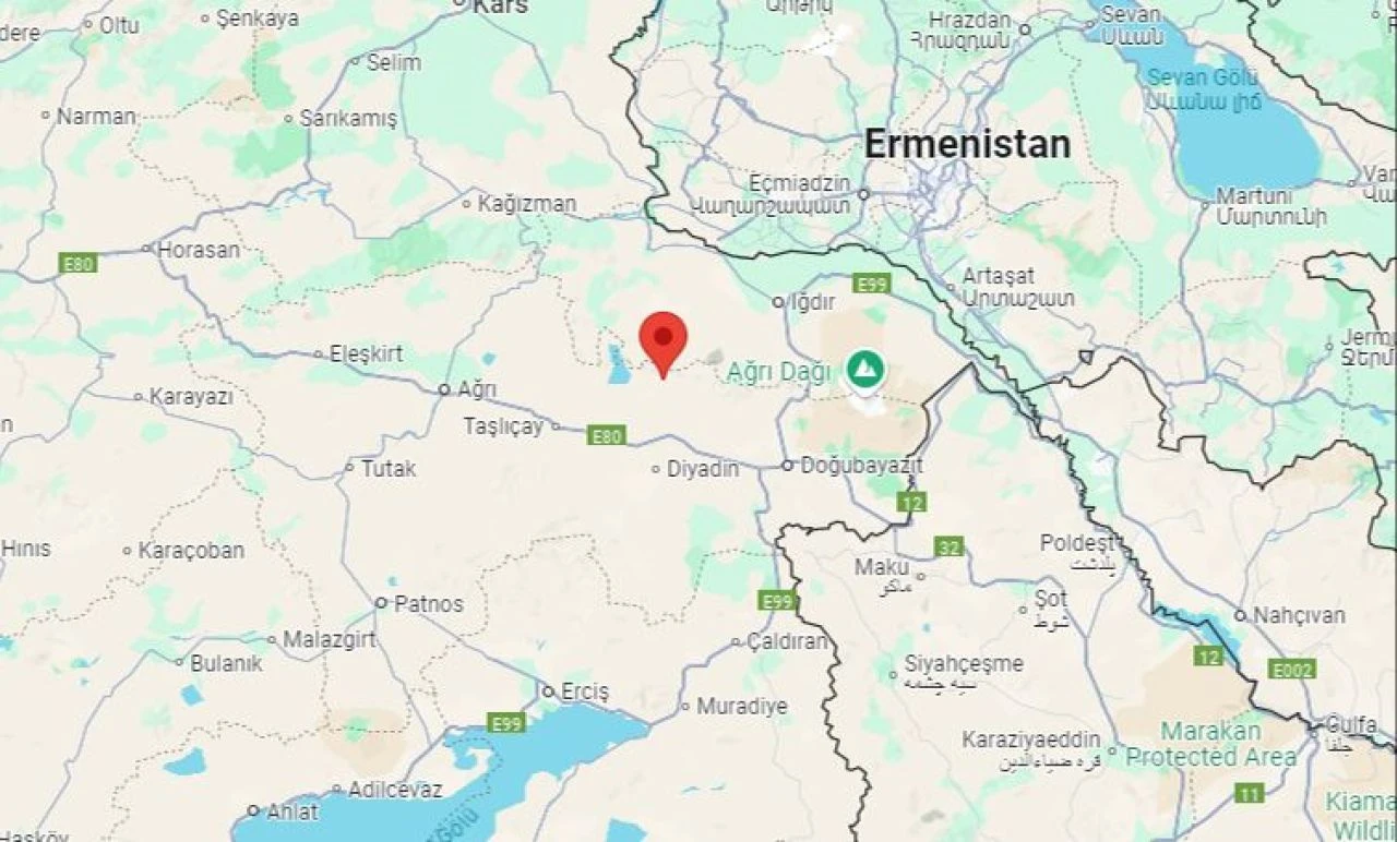 Son dakika | Ağrı'da deprem! Kandilli Rasathanesi verileri duyurdu