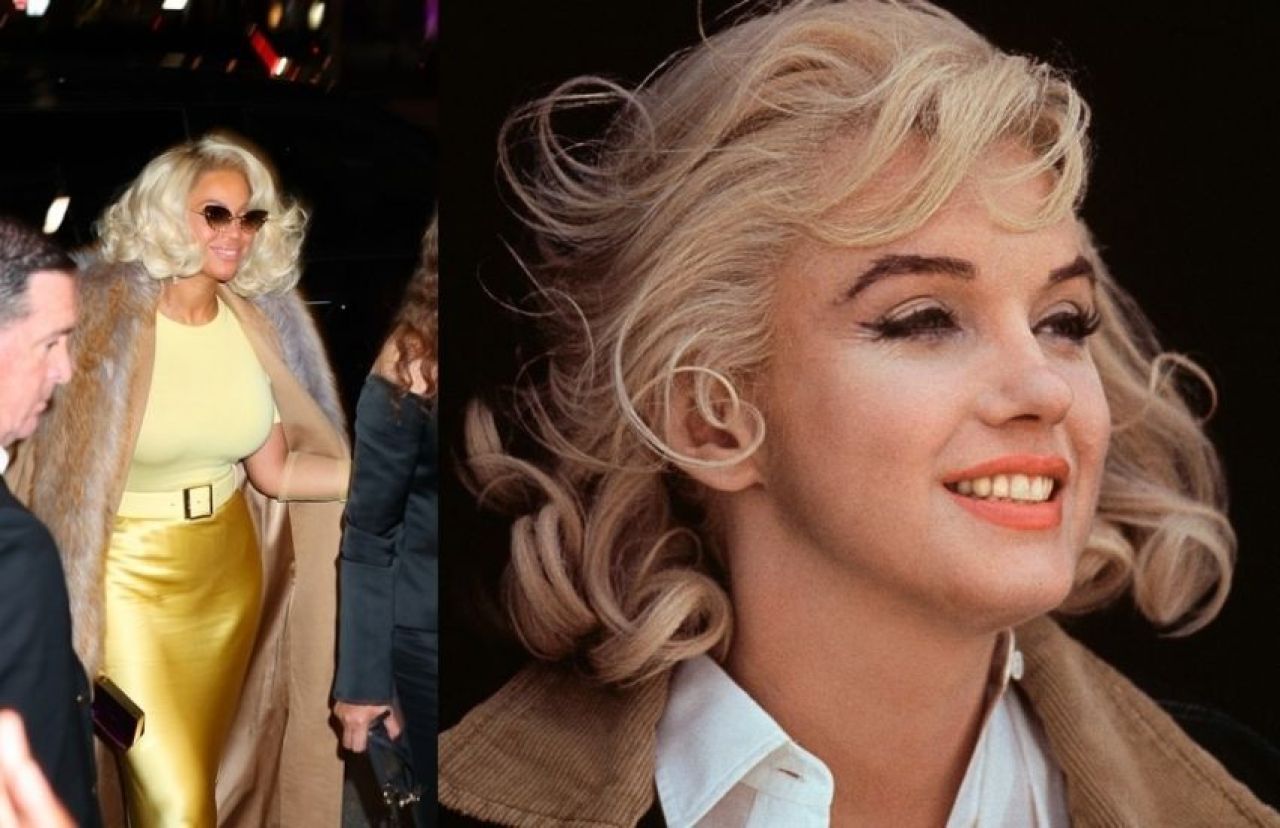 Beyonce imaj değiştirdi! Yeni hali Marilyn Monroe'ya benzetildi - 1. Resim