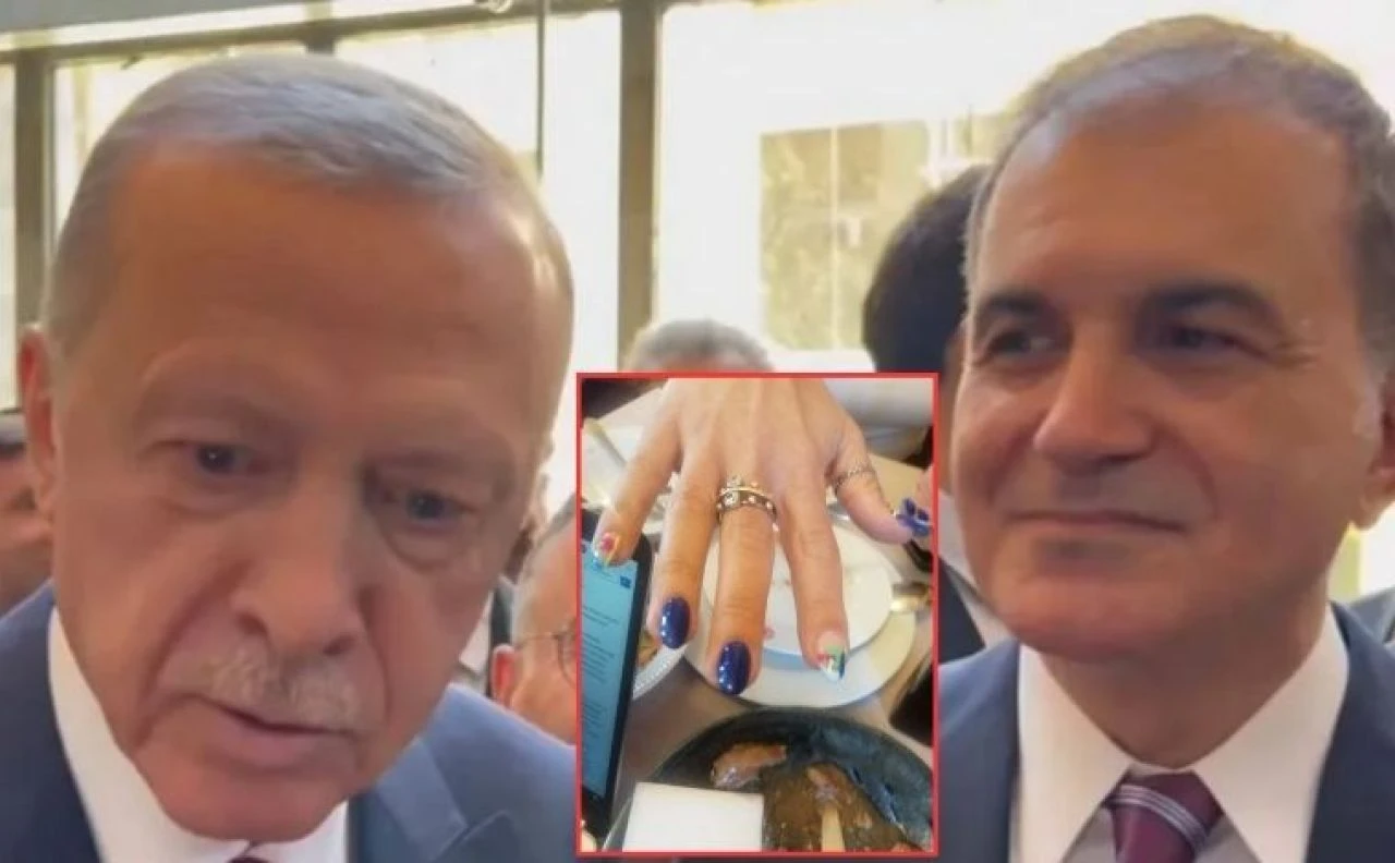 Cumhurbaşkanı Erdoğan ve daha önce ojelerine şaşırdığı muhabirle gülümseten diyalog! 'Rüya yanıt versin' - 2. Resim