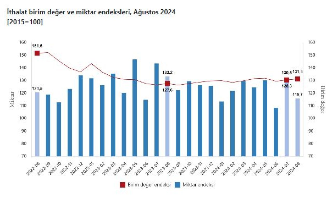 Dış ticaret endeksleri belli oldu: İhracat birim değer endeksi yükseldi - 2. Resim