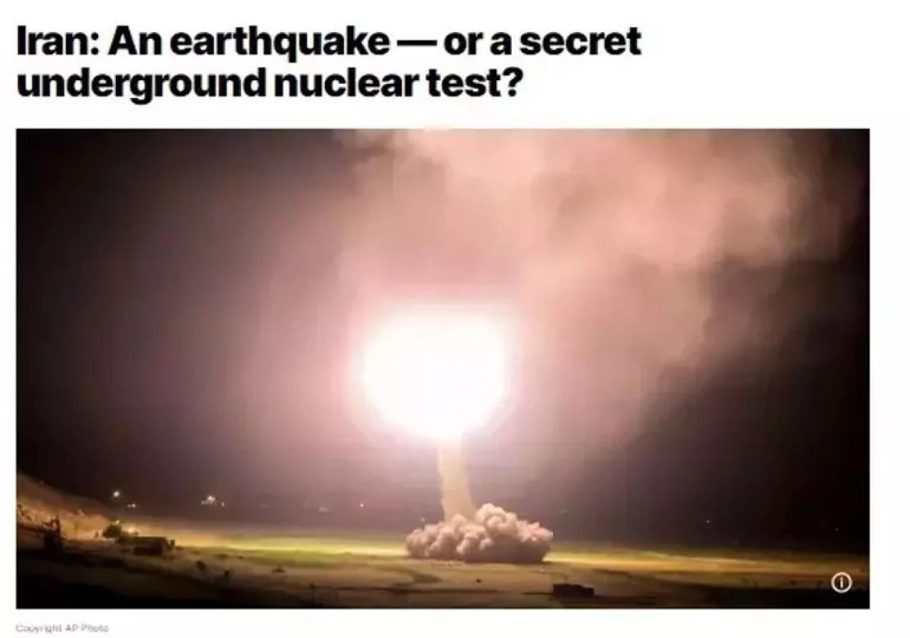 İran'daki deprem 'gizli nükleer deneme' çıktı! Tahran ayrı sallandı sosyal medya ayrı - 1. Resim