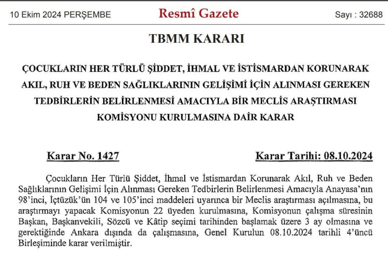 Son dakika | Narin ve Sıla bebek olayları sonrası harekete geçildi: Çocuklar için komisyon kurulacak! - 1. Resim