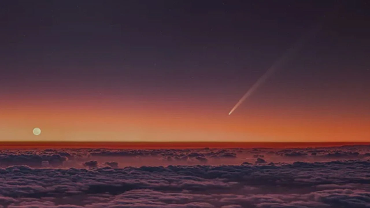 13 yılın en parlak kuyruklu yıldızı: Tsuchinshan-ATLAS'ı özel kılan detaylar! - 1. Resim