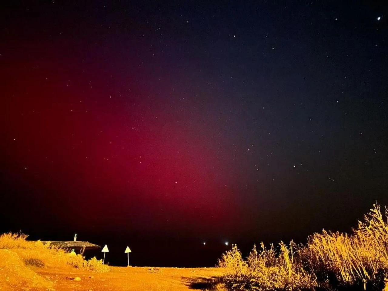 Güneş'te patlama oldu: Kuzey ışıkları İstanbul dahil Türkiye'nin pek çok yerinde görüldü
