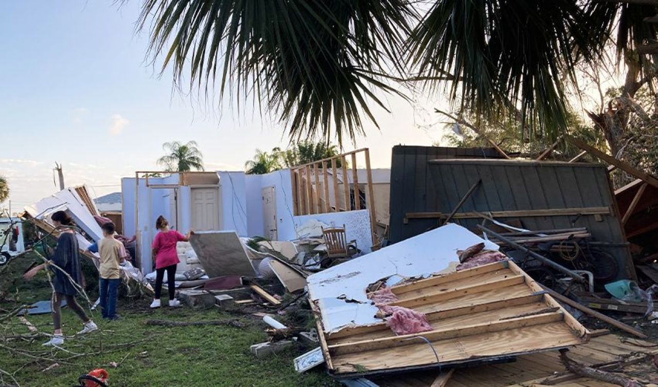 Florida kasırgası Milton, ABD'yi savaş alanına çevirdi! Çok sayıda kişi öldü, halk endişe içinde - 4. Resim