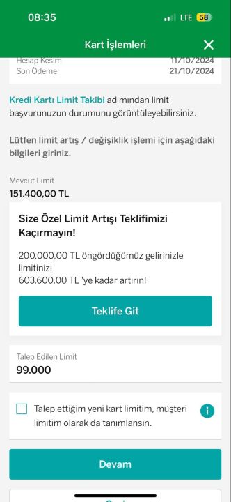 Kredi kartı limiti 100 bin TL olan vatandaşlar harekete geçti! Limiti 99.900 liraya çektiler - 5. Resim