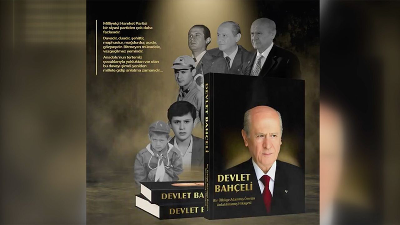 Devlet Bahçeli&#039;nin hayatı kitap oldu! İçinde yer alan özel fotoğraflar çok konuşuluyor