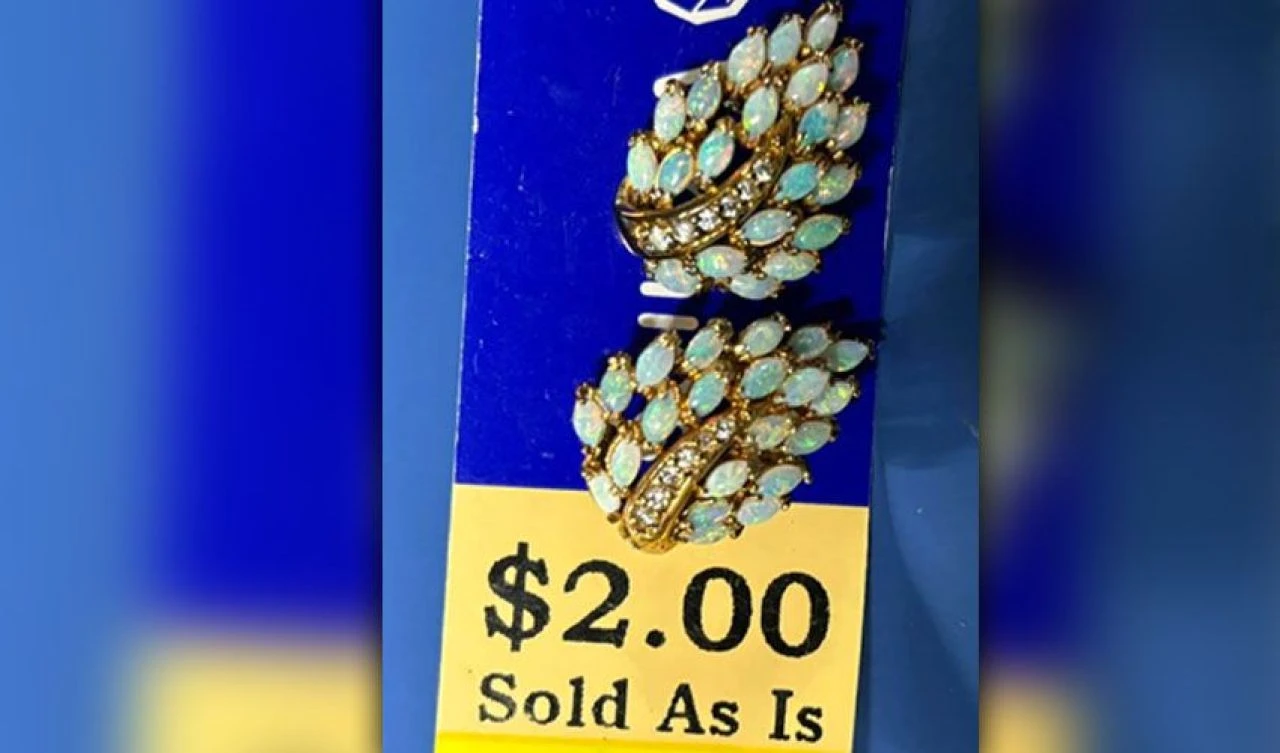 2. el dükkanından 70 TL'ye aldığı küpeler servet değerinde çıktı! Sosyal medya yorumlarıyla gerçeği öğrendi