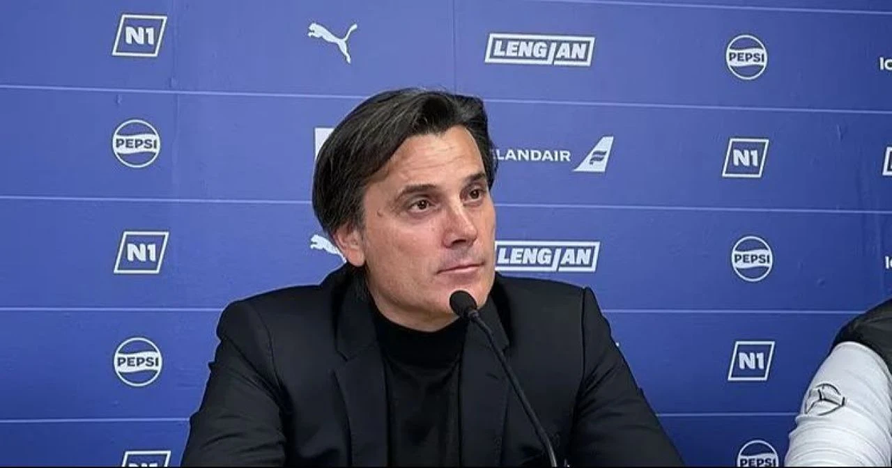 A Milli Takım Teknik Direktörü Vincenzo Montella: Türk yüreğiyle oynadılar - 1. Resim