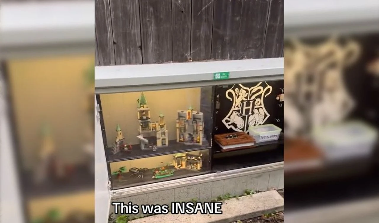 Telefonuna gelen sinyal onu kilitli bir kutuya yönlendirdi! Kutuyu açtığında gözlerine inanamadı