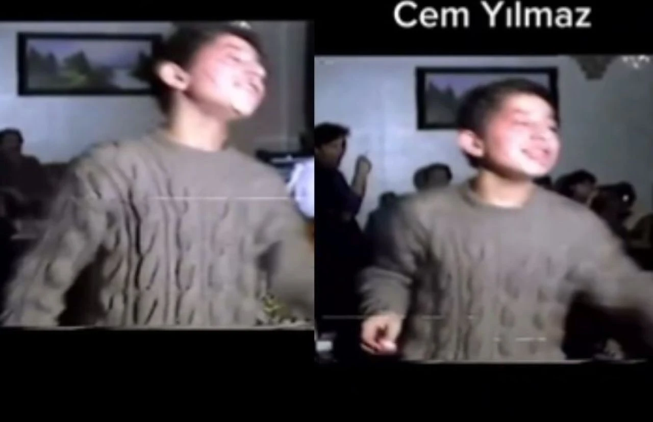 Cem Yılmaz'ın çocukluk görüntüleri ortaya çıktı! Herkes hayranlıkla izledi
