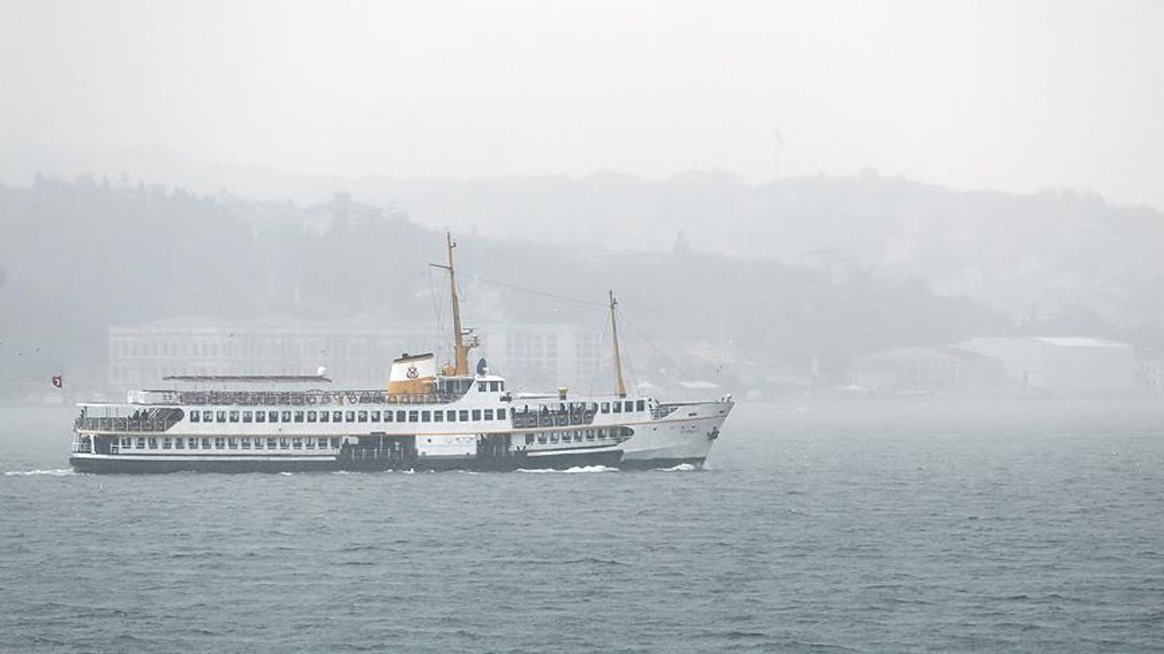 İstanbul&#039;da iptal edilen vapur seferleri ve hatları 16 Ekim 2024