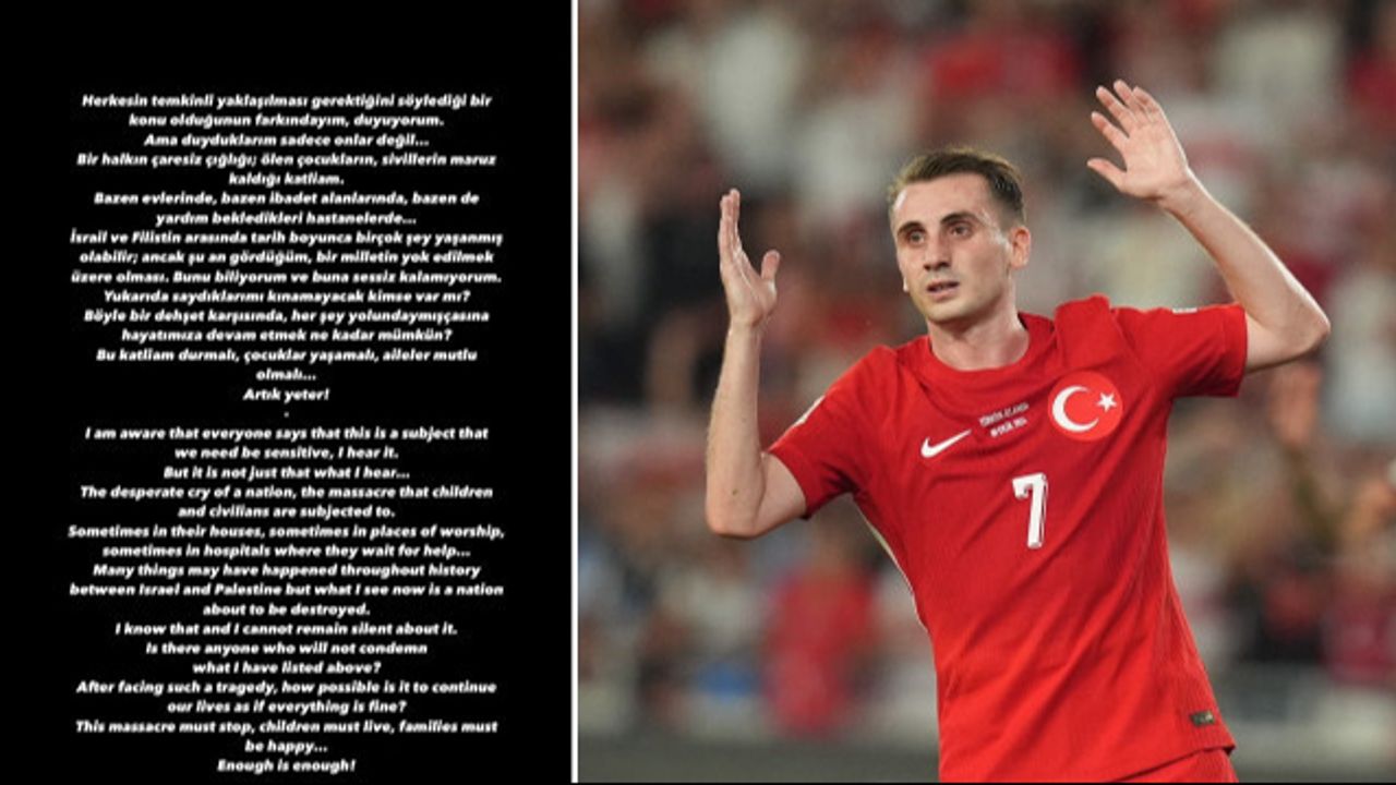 Kerem Aktürkoğlu&#039;ndan İsrail&#039;e tepki: Artık yeter, sessiz kalamıyorum!