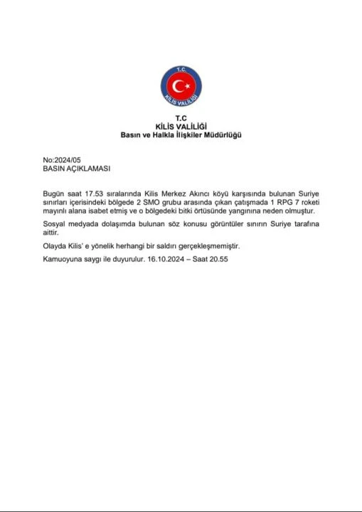 Son dakika | 'Kilis'e 2 havan mermisi düştü' haberlerine yalanlama! 'TSK'nin bir dahili yok, karşılık verilmiyor' - 4. Resim