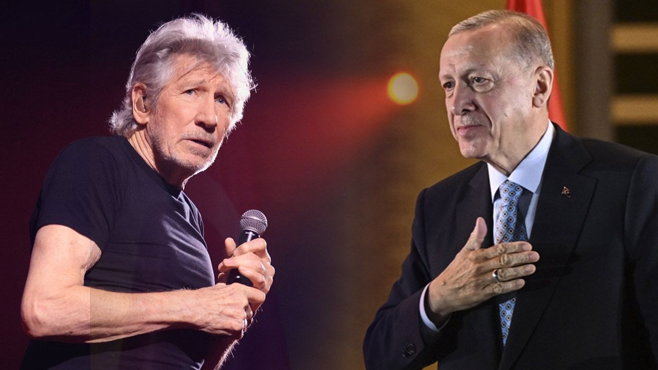 Pink Floyd&#039;un solisti Waters&#039;dan Cumhurbaşkanı Erdoğan&#039;a Filistin mesajı