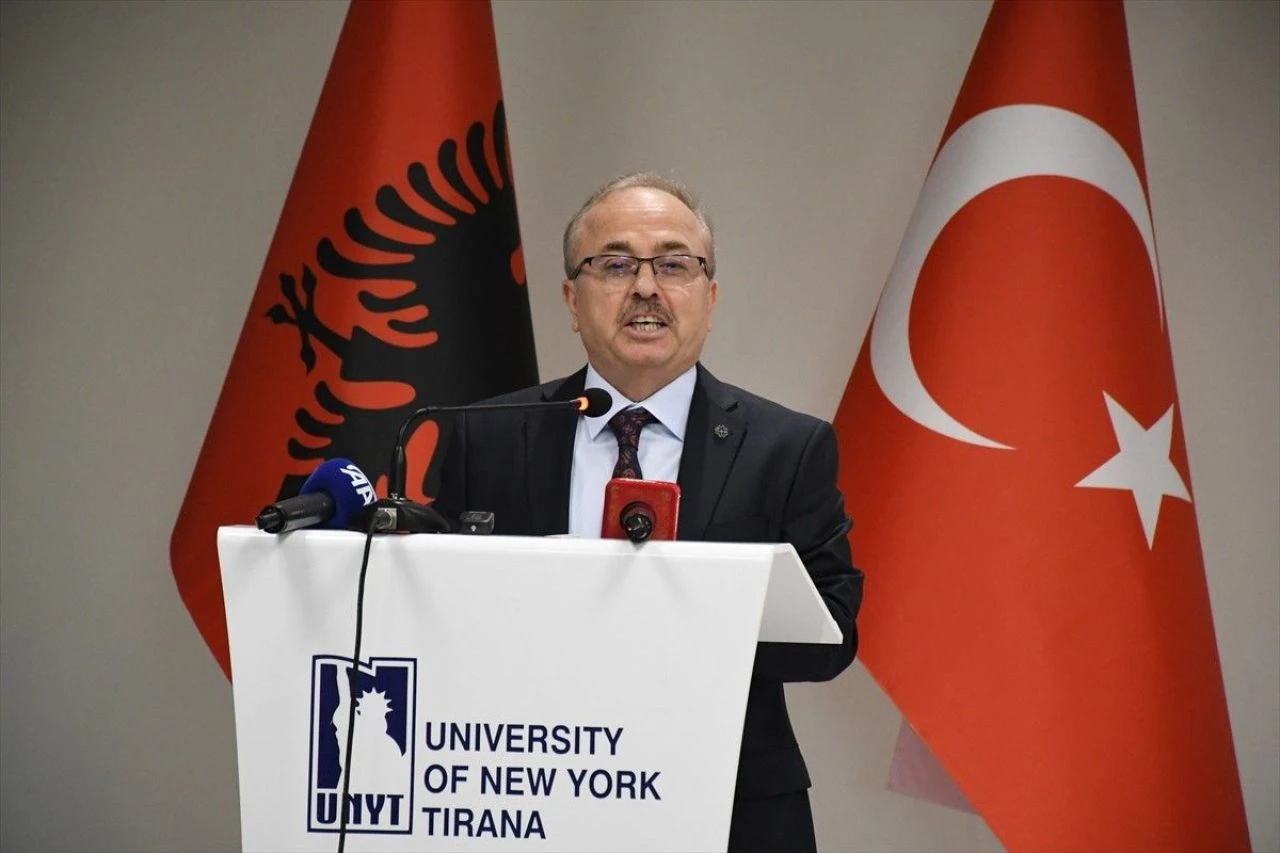 Türkiye'nin yurt dışı eğitim yatırımları devam ediyor! Arnavutluk'ta açılış gerçekleştirildi