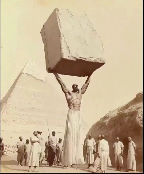 Yapay zeka, Mısır piramitlerinin inşasını canlandırdı: İşte ortaya çıkan görüntüler