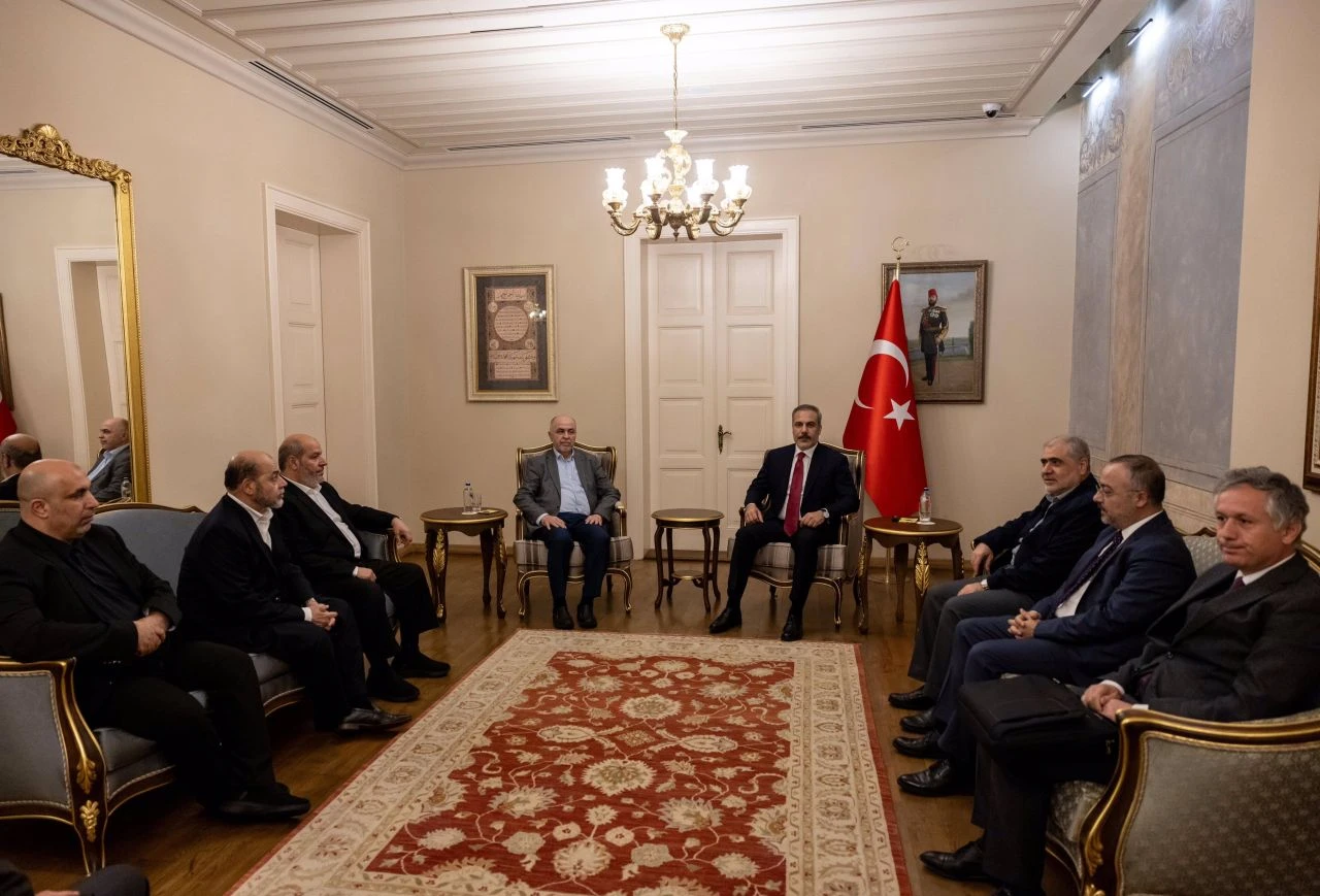 Dışişleri Bakanı Hakan Fidan'dan Yahya Sinvar'ın ölümü sonrası kritik temas: Hamas heyetiyle görüştü - 1. Resim