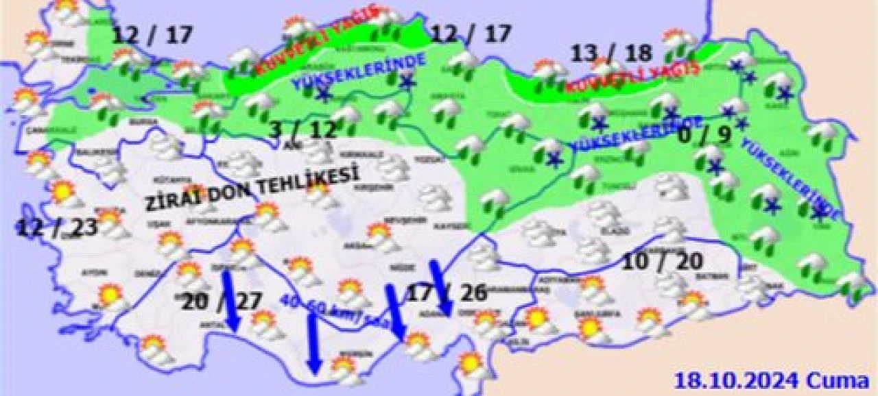 Meteoroloji kar yağışı beklenen illeri açıkladı! Kar ne zaman yağacak? - 2. Resim
