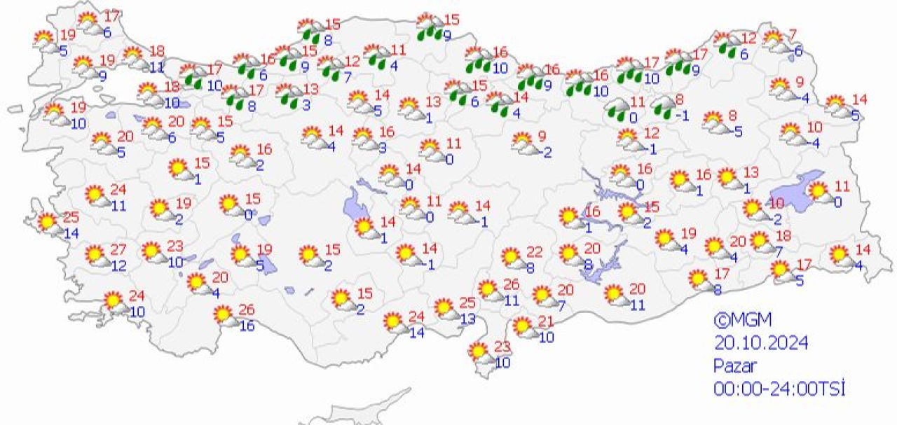 Meteoroloji yarın İstanbul’da yağış durumunu paylaştı - 1. Resim