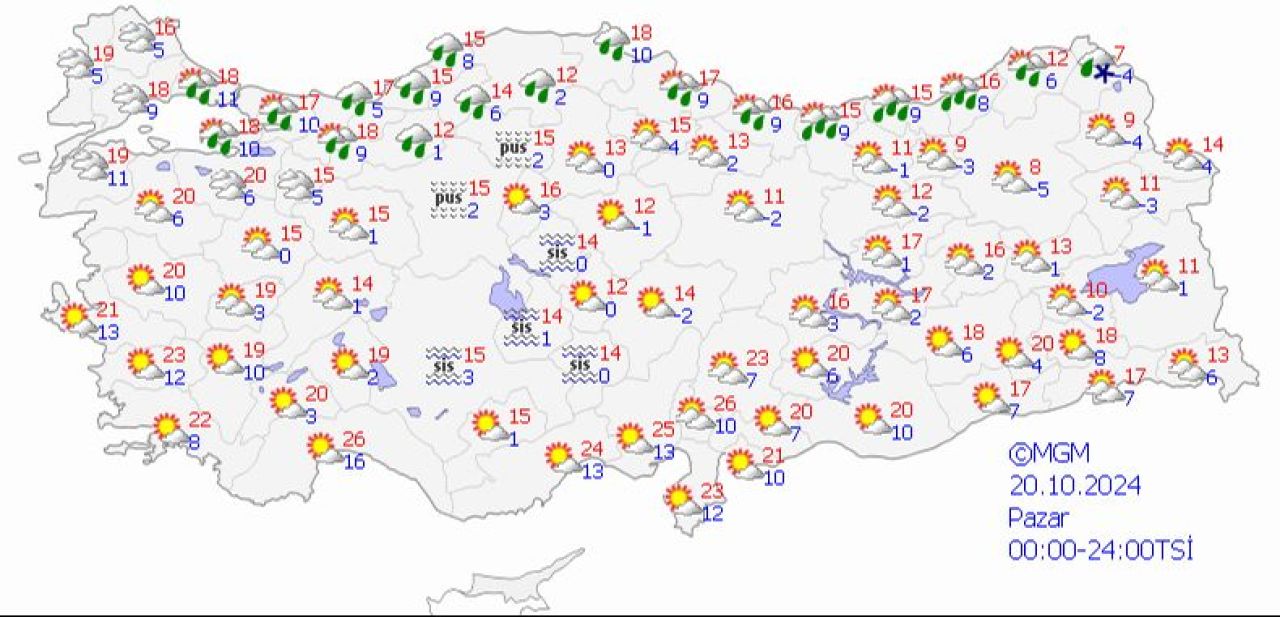 Meteoroloji'den hafta sonu uyarısı: İstanbul dahil birçok ilde yağış var! İşte 19 Ekim 2024 il il hava durumu - 4. Resim