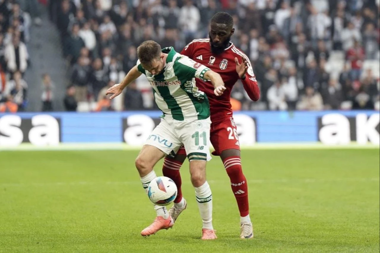 Beşiktaş, Konyaspor maçını 2 golle geçti! - 1. Resim