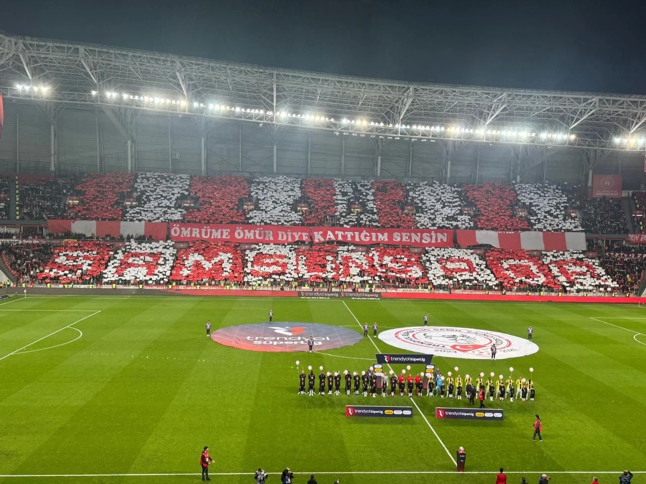 Fenerbahçe 2 kez öne geçtiği Samsunspor maçını kazanamadı! - 1. Resim