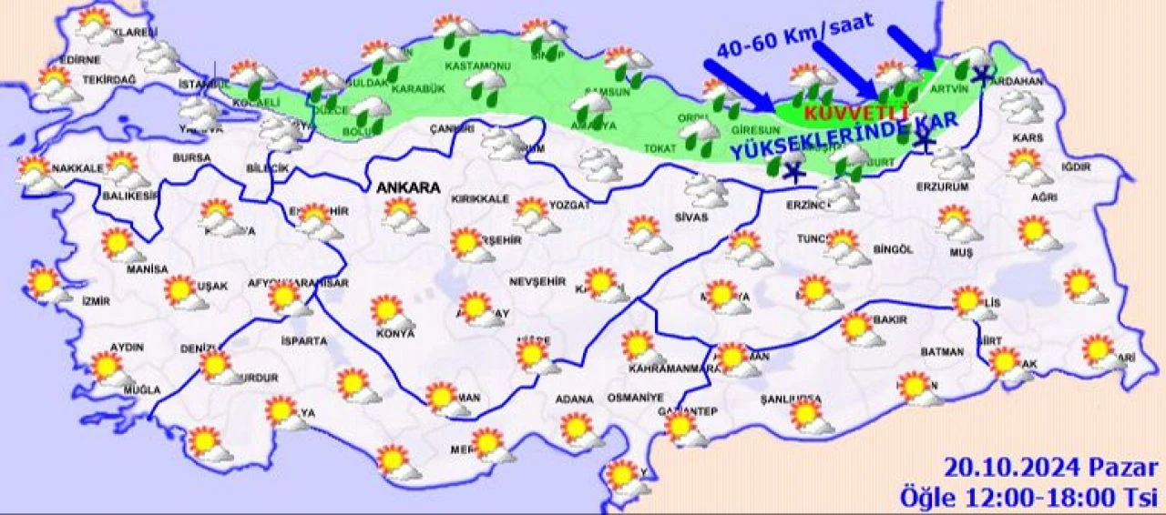 Hava durumu değişiyor! Meteoroloji'den şiddetli yağış ve soğuk hava uyarısı geldi