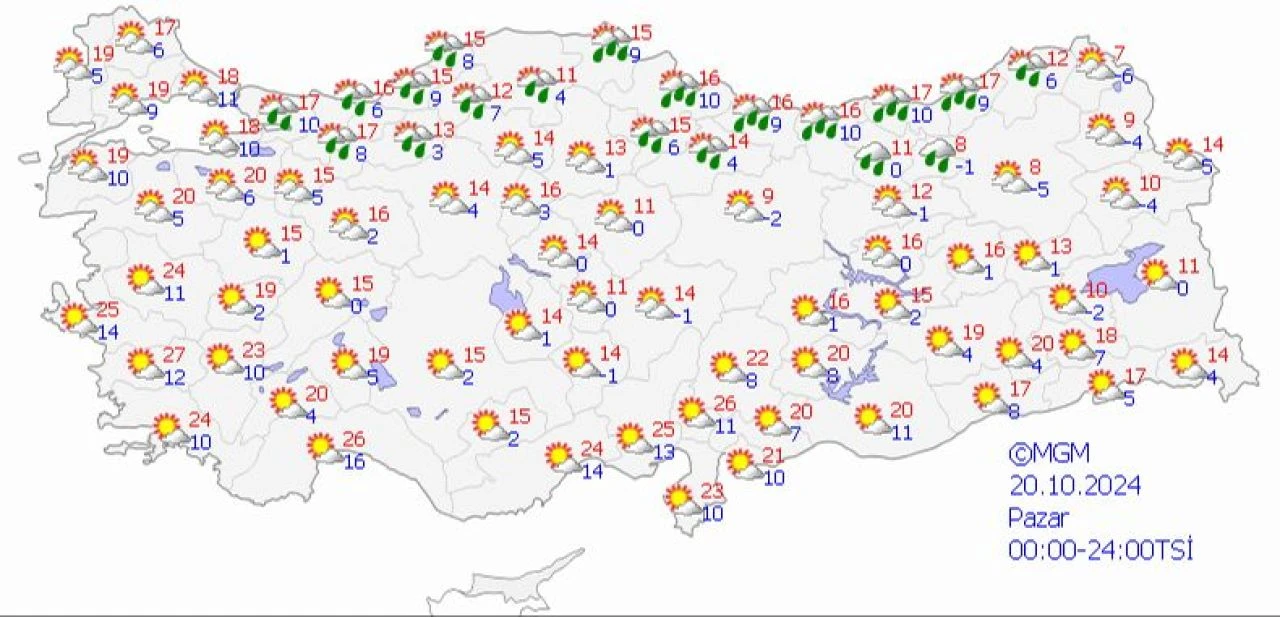 Hava durumu değişiyor! Meteoroloji'den şiddetli yağış ve soğuk hava uyarısı geldi